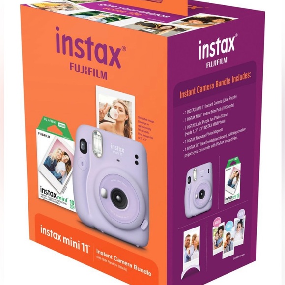 Fujifilm Instax Mini 11 Camera Bundle - Lilac Purple - Picture 2 of 3